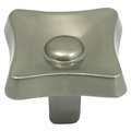 Laurey 1 1/4" Flair Knob, Satin Nickel 38628